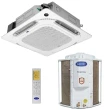 Ar Condicionado Split Cassete Carrier 4 Vias 60000 BTUs Frio Inverter 220V Monofásico 38CCVD60515MC